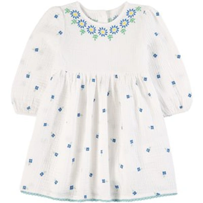 Stella Mccartney Baby Cotton Dress And Bloomers Set In White