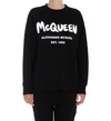 ALEXANDER MCQUEEN ALEXANDER MCQUEEN GRAFFITI PRINTED SWEATSHIRT