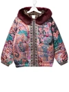 CAMILLA PAISLEY-PRINT QUILTED JACKET