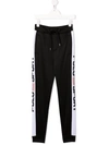 Polo Ralph Lauren Logo-print Drawstring Track Pants In Black