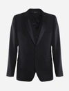 DOLCE & GABBANA SUIT MADE OF VIRGIN WOOL WITH SILK INSERTS,GK2WMT FU2Z8B6712