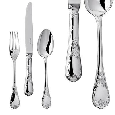 Christofle Silver Plated Marly Salad Serving Fork 0038-083
