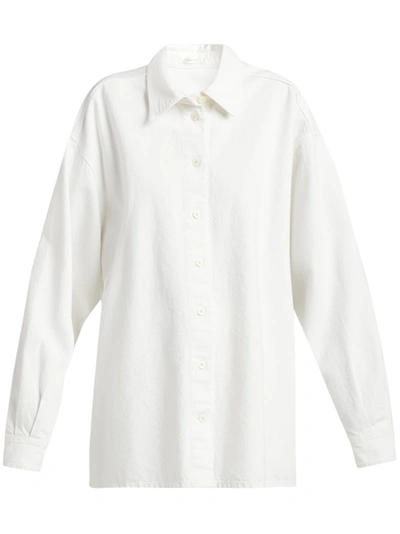 The Row Classic Shirt - 白色 In Optic White