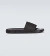 DOLCE & GABBANA LOGO RUBBER SLIDES,P00574299