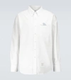 Thom Browne Classic Oxford Shirt In White