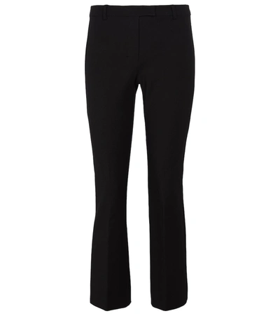 's Max Mara Umanita Cotton-blend Cigarette Pants In Nero