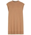 Prada Cashmere Sweater Vest In Beige