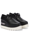 Stella Mccartney Lace-up Elyse In Black