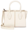 TOD'S HOLLY MINI LEATHER TOTE,P00588251