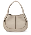 TOD'S SMALL LEATHER SHOULDER BAG,P00588253