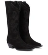 ETRO SUEDE COWBOY BOOTS,P00590186