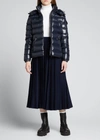 Moncler Bady Puffer Jacket In Navy