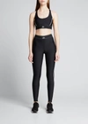 Alo Yoga Airlift Suit Up Medium-impact Sports Bra In Black