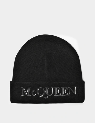 Alexander Mcqueen Mcqueen Hat In Black