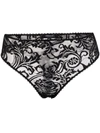 VERSACE LACE-EMBROIDERED BRIEFS