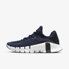 Nike Free Metcon 4 Training Shoes In College Navy,black,white,college Navy