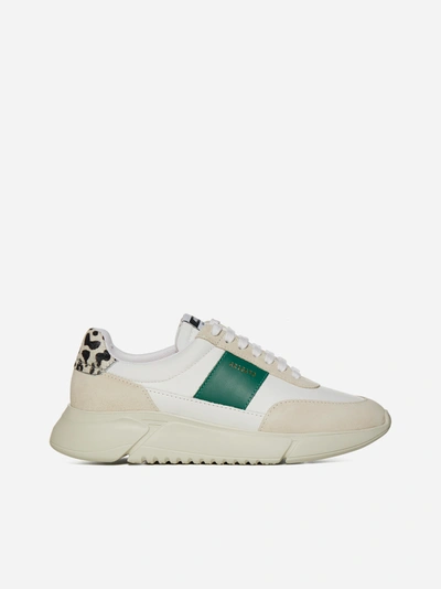 Axel Arigato Genesis Vintage Runner Low Top Sneakers In Green