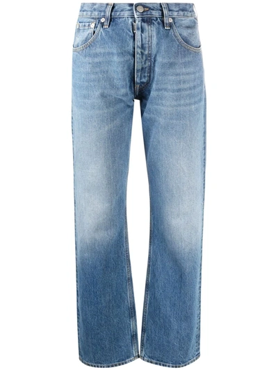 MAISON MARGIELA MID-RISE STRAIGHT-LEG JEANS