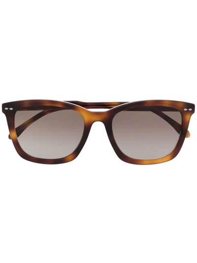 Isabel Marant Eyewear Tortoise-shell Square-frame Sunglasses In Brown