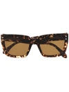 ISABEL MARANT EYEWEAR TORTOISE-SHELL CAT-EYE SUNGLASSES