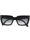 Isabel Marant Eyewear Cat-eye Frame Sunglasses In Black