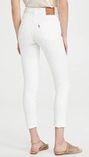 Levi's High Rise Straight Ankle Big Girls Jeans 7-16 8 In Cloud Over