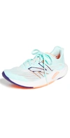 New Balance Fuelcell Rebel V2 Running Shoe In Blue/orange