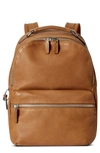 Shinola Men's Runwell Grained Leather Backpack In Tan