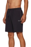 Hugo Boss Mix & Match Lounge Shorts In Black