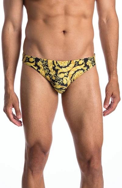 VERSACE BAROCCO SWIM BRIEFS,ABU05019A233122