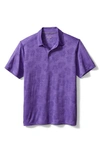 Tommy Bahama Pineapple Palm Coast Short Sleeve Polo In Spring Purple