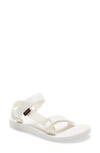 Teva Original Universal Sandal In Bright White Fabric