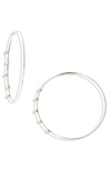 Lana Jewelry Diamond Hoop Earrings In Gold