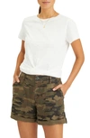 Sanctuary High Street Crisscross Front T-shirt In White