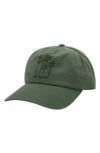 Billabong Surf Club Baseball Cap In Safari Green