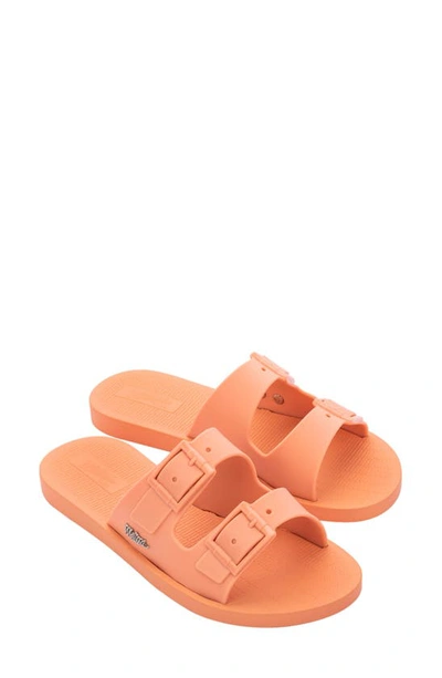 Melissa Sun Malibu Slide Sandal In Orange