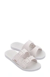 Melissa Sun Malibu Slide Sandal In White