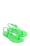 Melissa Sun Ventur Sandal In Green