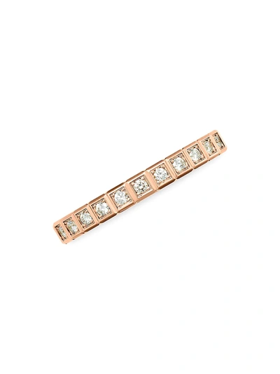 Chopard 18k Rose Gold Ice Cube Ring