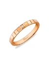 CHOPARD WOMEN'S ICE CUBE 18K ROSE GOLD & DIAMOND RING,400014356102