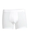 Hanro Cotton Pure Cotton Boxer Brief With Fly In Multi