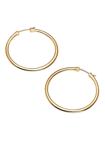 Futura Essentials 18k Yellow Gold Hoop Earrings