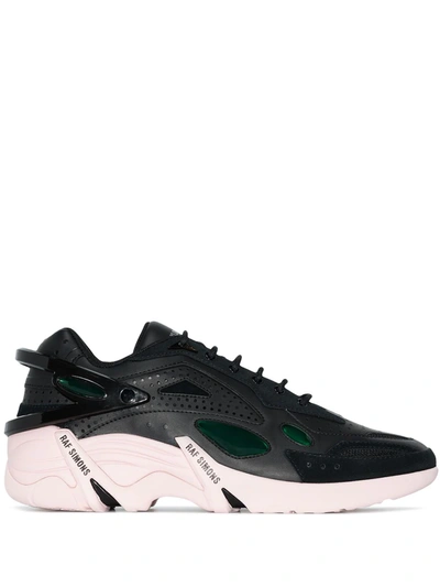 Raf Simons Cyclon-21 Low-top Sneakers In Black