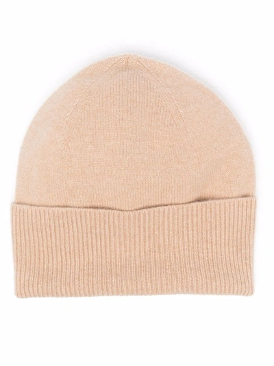 Barrie Cashmere Beanie Hat In 中性色