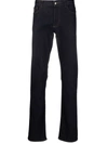 CANALI MID-RISE SLIM FIT JEANS