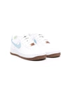 Nike Air Force 1 Lv8 Low-top Leather Sneakers In 100