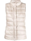 Herno Giulia Quilted Down Gilet In 中性色