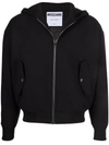 Moschino Men's Jacket With Logo In 黑色