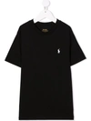 Polo Ralph Lauren Ralph Lauren Kids T-shirt Con Ricamo Polo Pony In 黑色