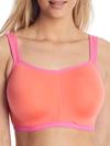 Natori High-impact Yogi Contour Convertible Full Coverage Sports Bra 731050 In Sunrise Rosebloom
